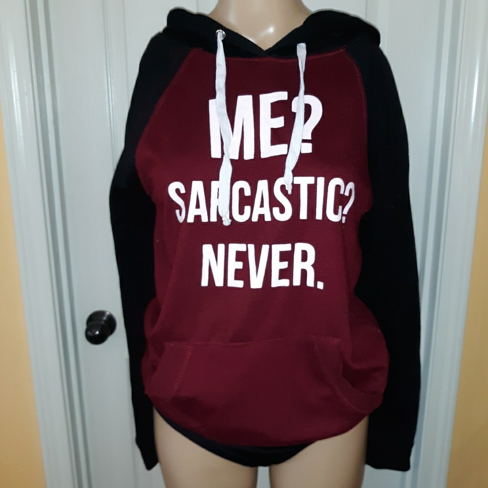 Rue 21 hooded graphic sweatshirt